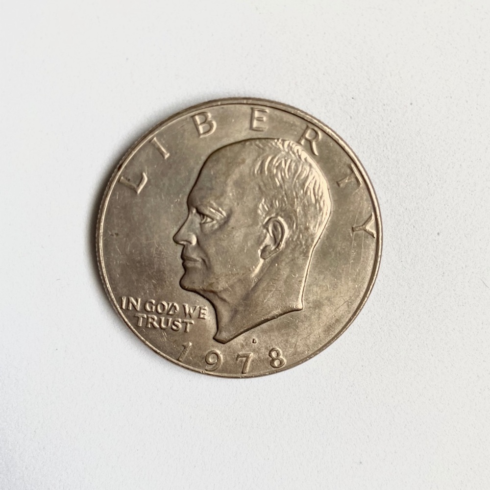 Eisenhower silver dollar 1978 coins for sale